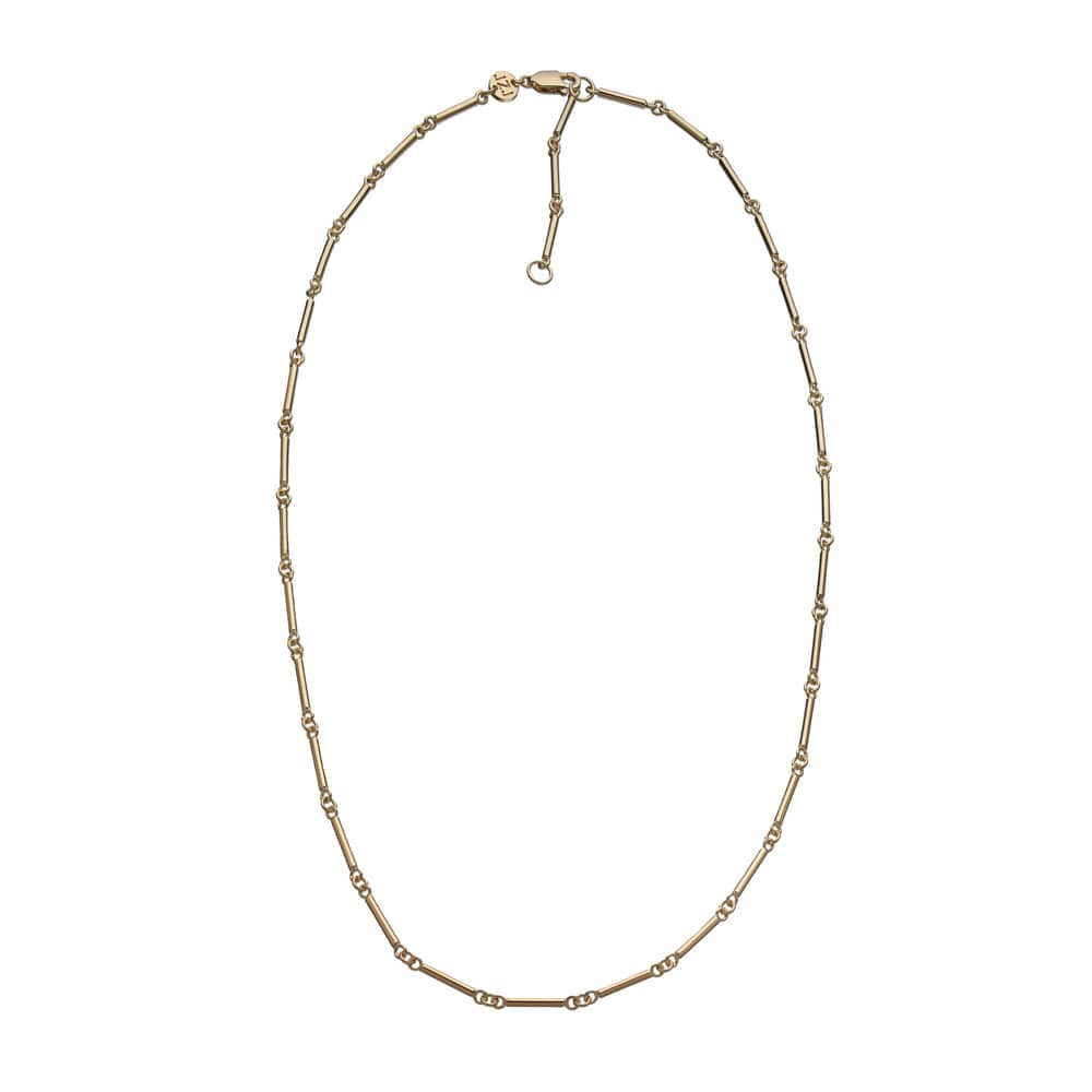 Jennifer Zeuner Lupe Necklace 18k Yellow Gold Plated Silver