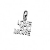 Jennifer Zeuner Lym Charm - 1/2" Sterling silver