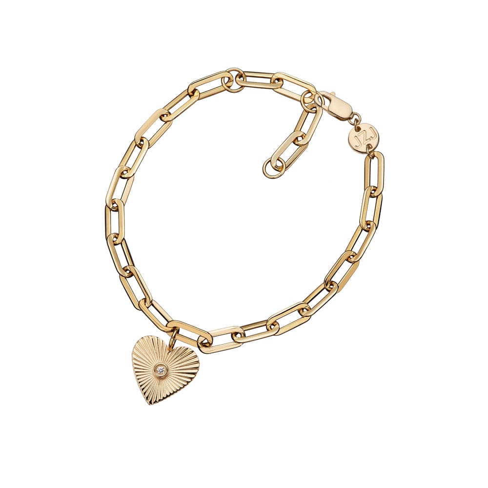 Jennifer Zeuner Jewelry Malin Bracelet gold vermeil