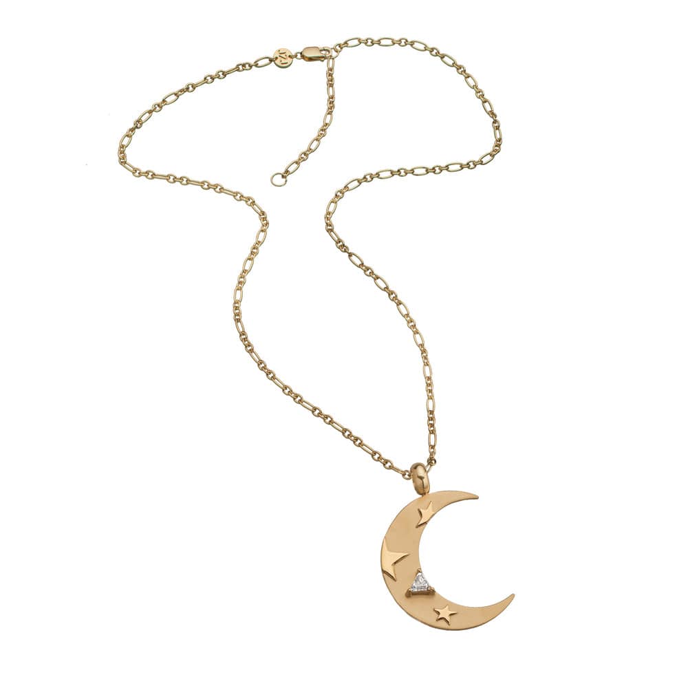 Jennifer Zeuner Margo Necklace Gold Vermeil