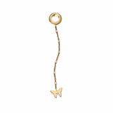 Jennifer Zeuner Jewelry Mari Charm gold vermeil