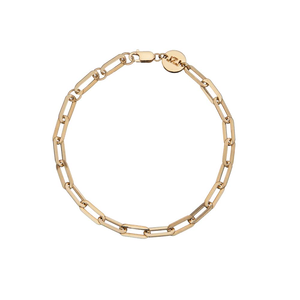 Jennifer Zeuner Maura Bracelet 18k yellow gold plated silver