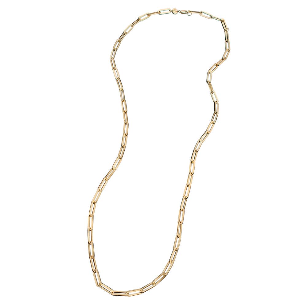 Jennifer Zeuner Jewelry Maura Necklace gold vermeil / 25/27"