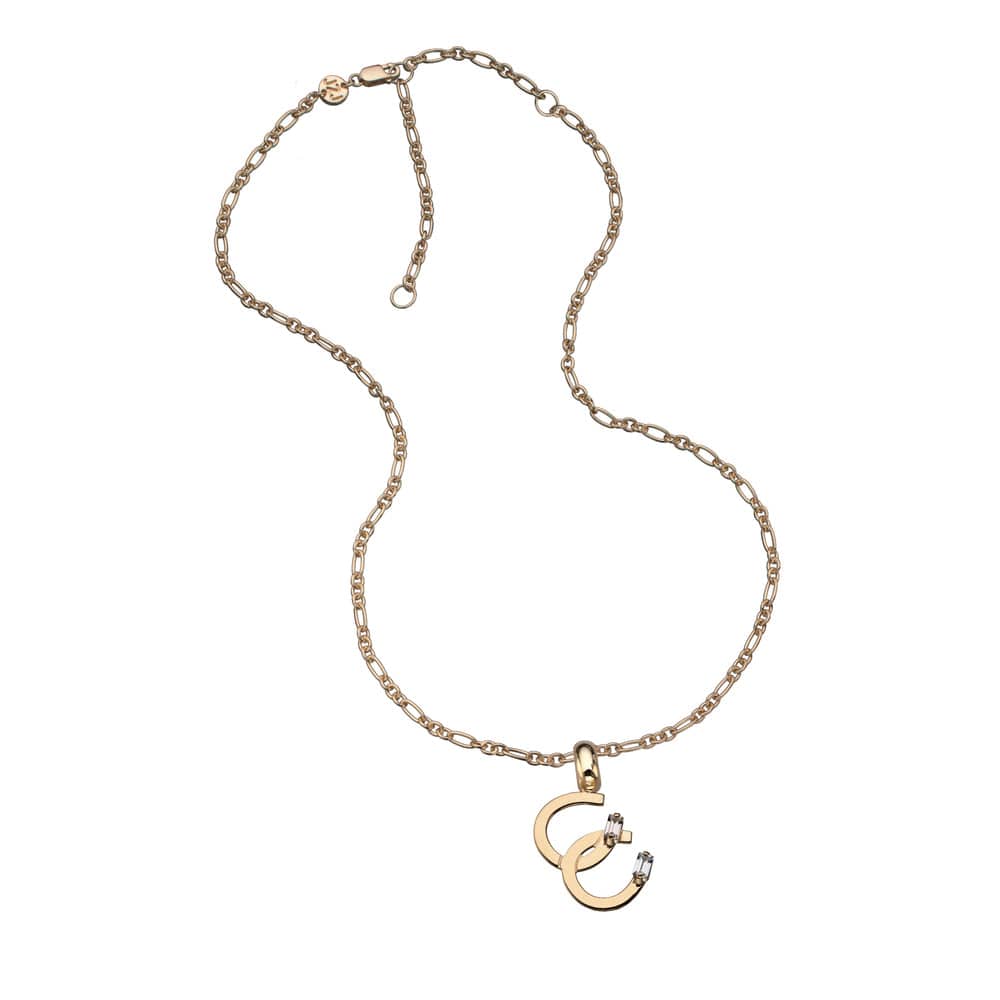 Jennifer Zeuner Maven Necklace Gold Vermeil