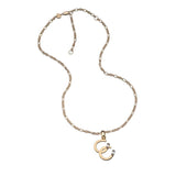 Jennifer Zeuner Maven Necklace Gold Vermeil