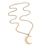 Jennifer Zeuner Max Necklace 18k yellow gold plated silver
