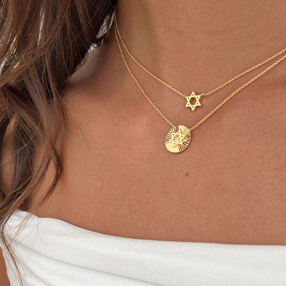 Jennifer Zeuner Mazel Necklace