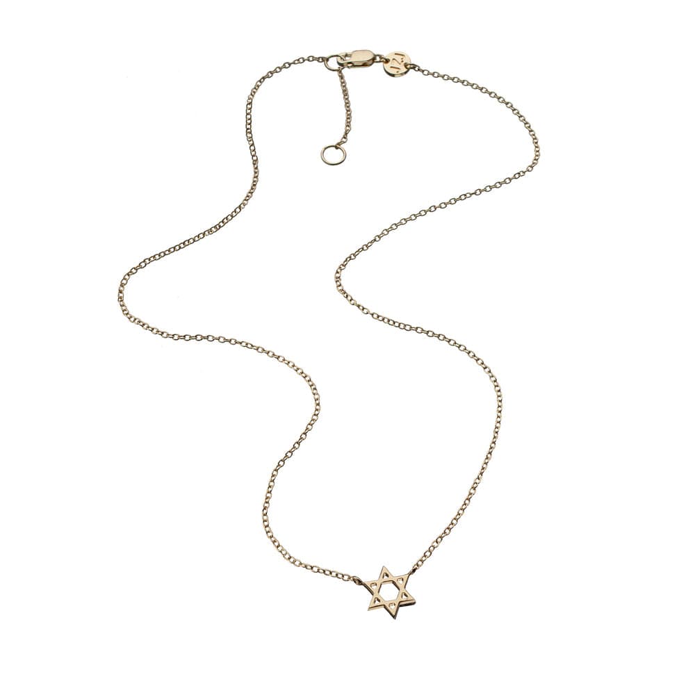 Jennifer Zeuner Mazel Necklace gold vermeil