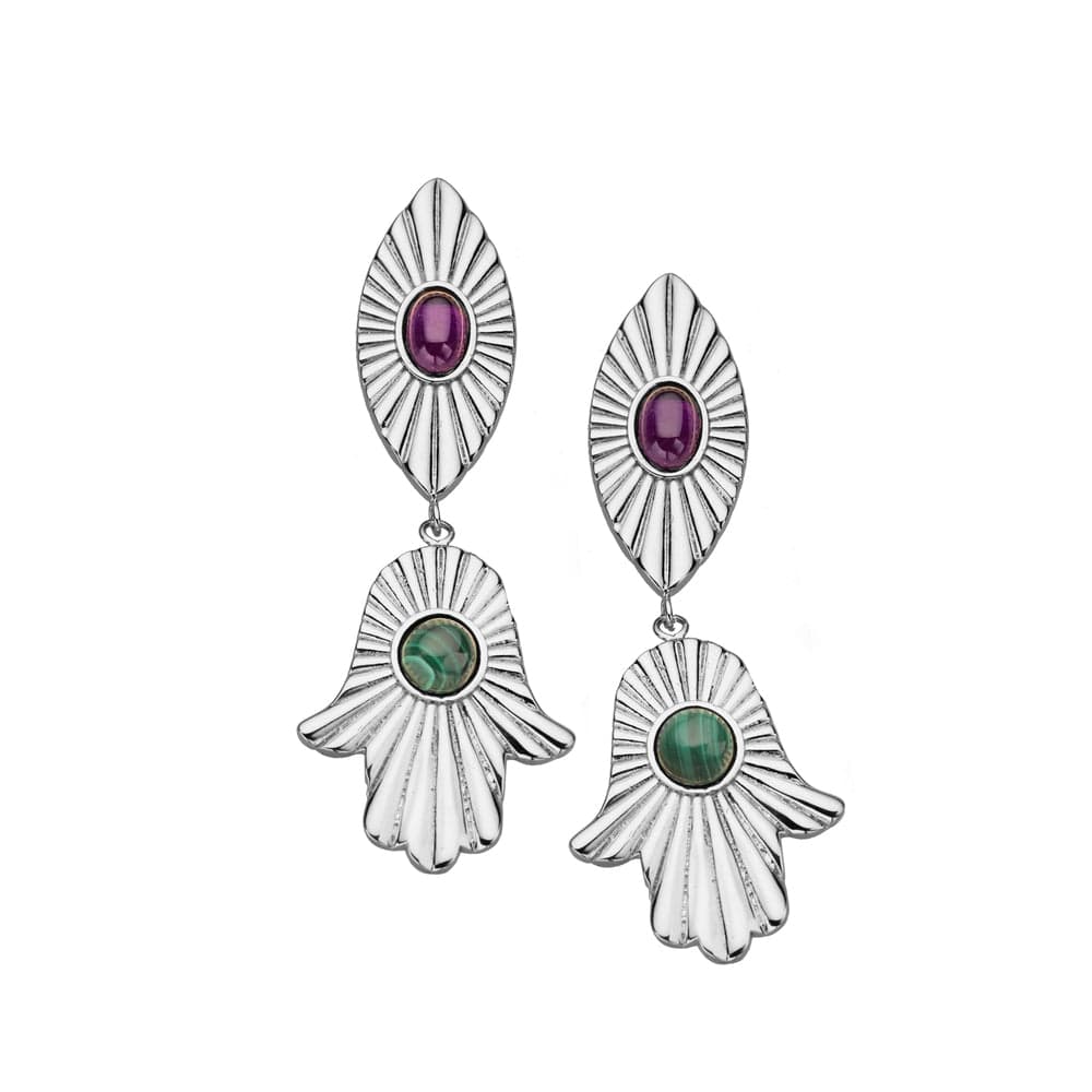 Jennifer Zeuner Merida Earrings sterling silver