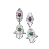 Jennifer Zeuner Merida Earrings sterling silver