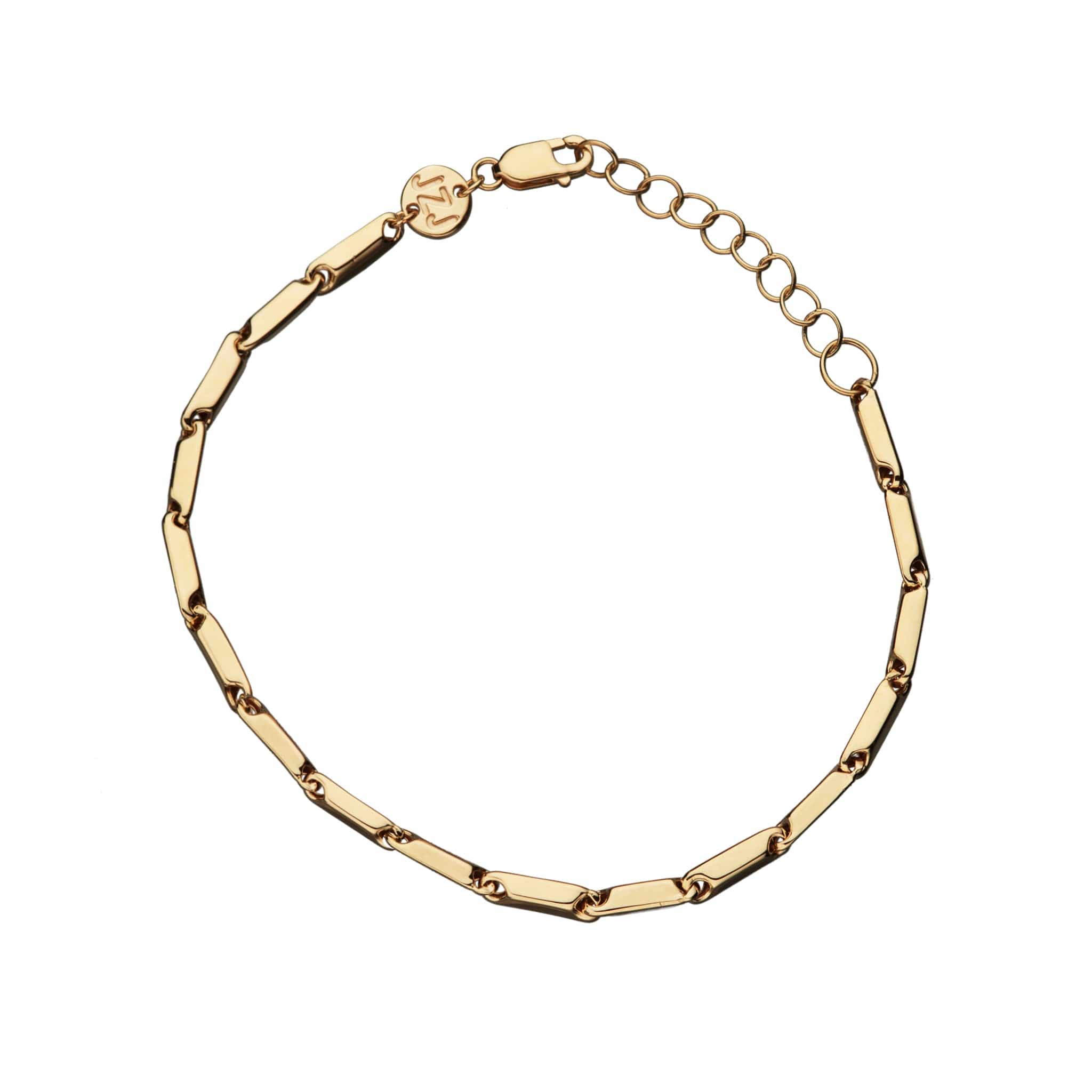 Jennifer Zeuner Misha Bracelet 18k Yellow Gold Plated Silver