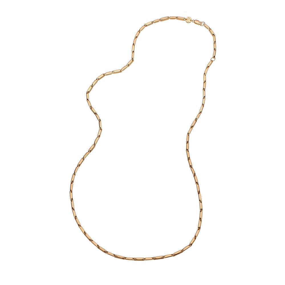 Jennifer Zeuner Jewelry Misha Necklace gold vermeil / 23"-25"