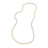 Jennifer Zeuner Jewelry Misha Necklace gold vermeil / 23"-25"