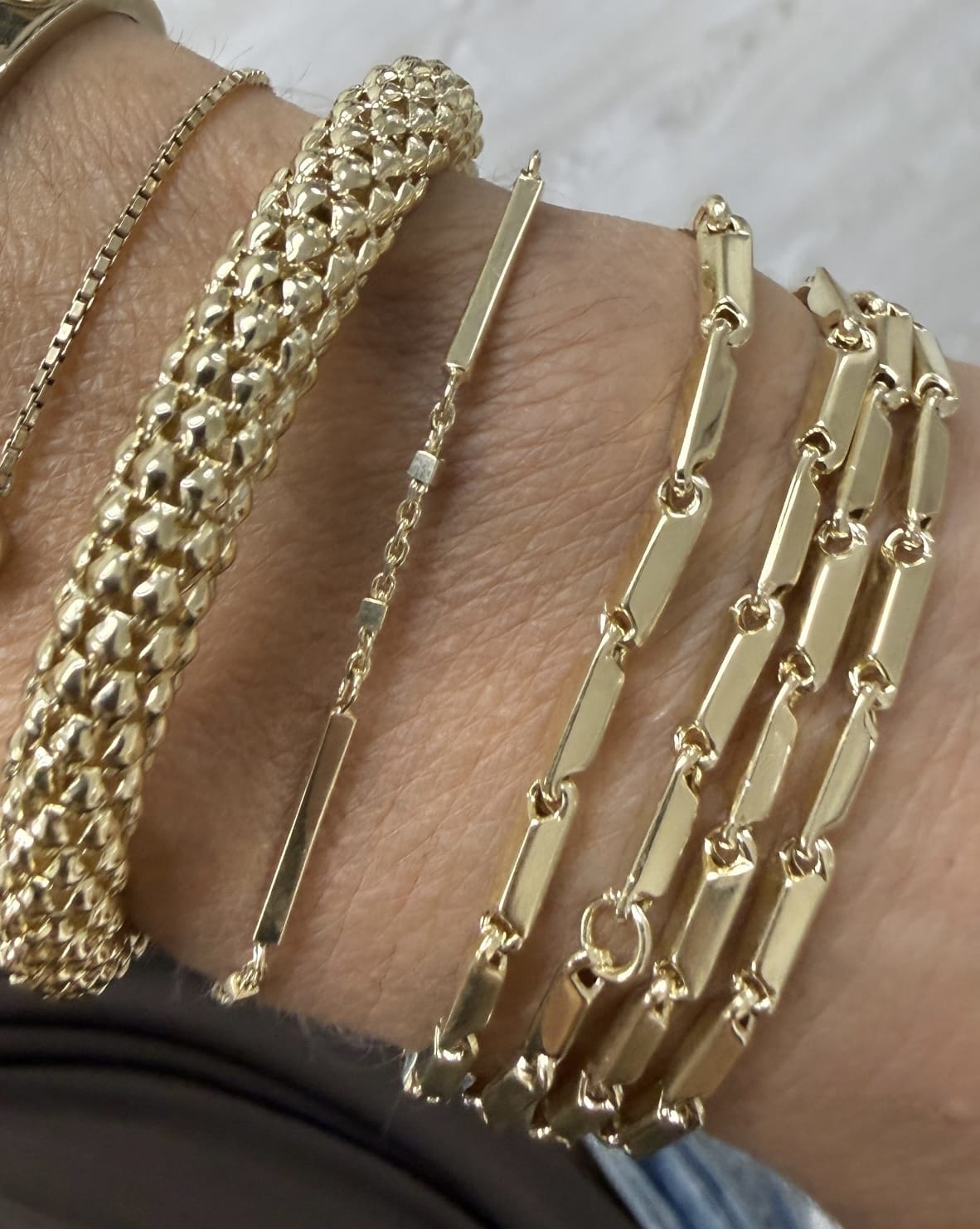 Jennifer Zeuner Misha Triple Bracelet