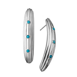 Jennifer Zeuner Nicolette 2" Earrings sterling silver