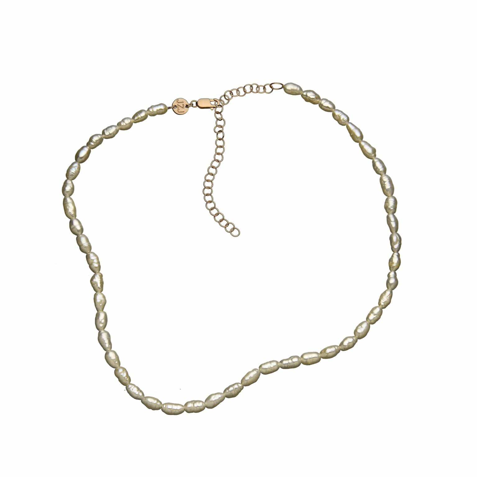 Jennifer Zeuner Jewelry Nina Necklace gold vermeil