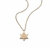 Jennifer Zeuner Jewelry Noam Reversible Necklace gold vermeil