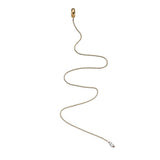 Jennifer Zeuner Penelope Charm 18k yellow gold-plated silver