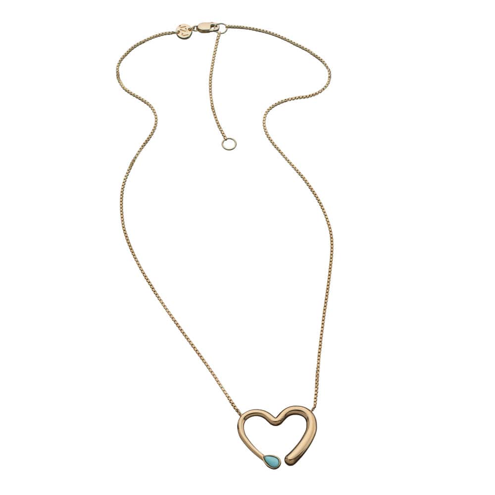 Jennifer Zeuner Philo Necklace gold vermeil