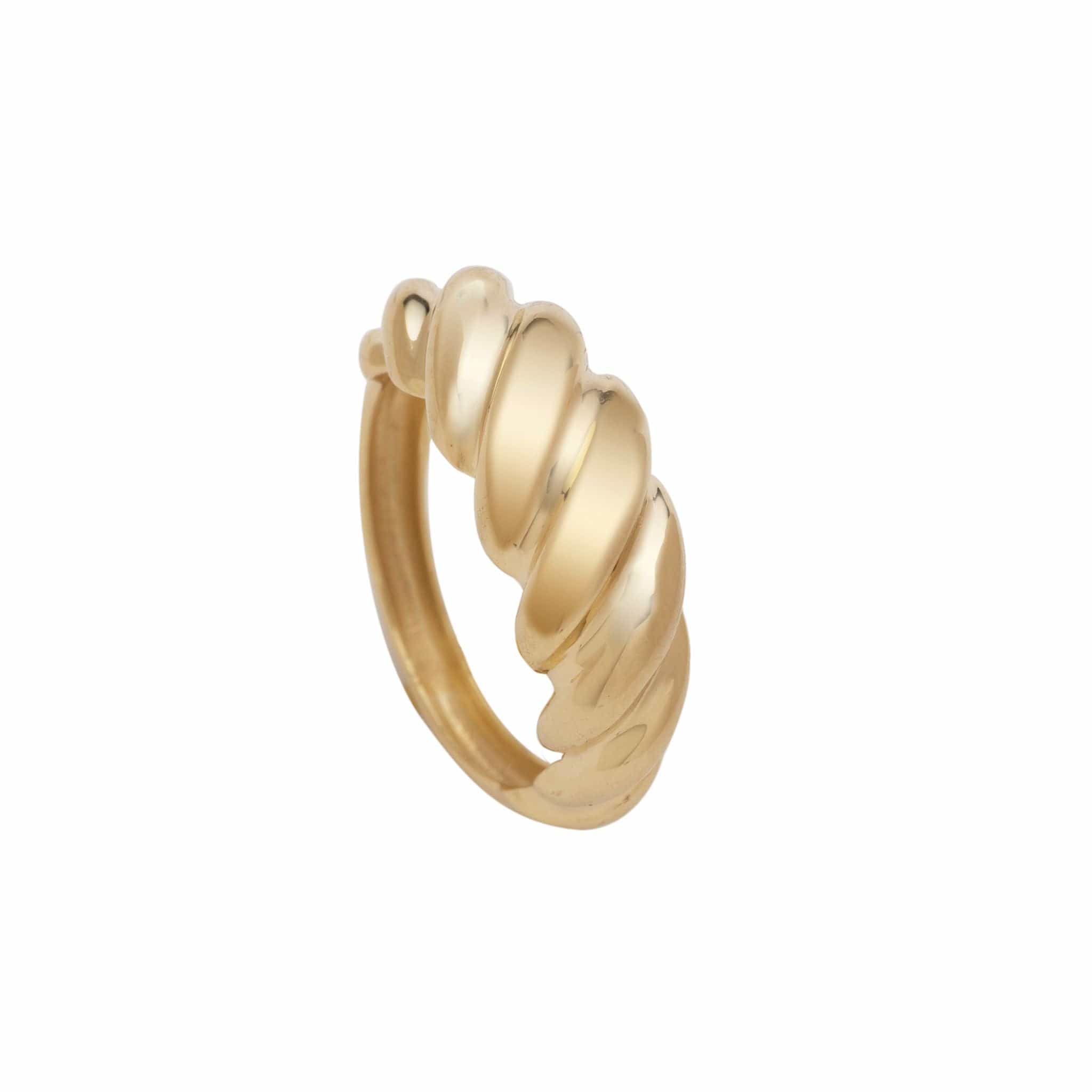 Jennifer Zeuner Jewelry Poppy Ring gold vermeil / 4