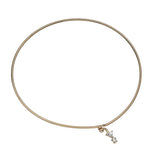 Jennifer Zeuner Porto Choker 18k Yellow Gold Plated Silver