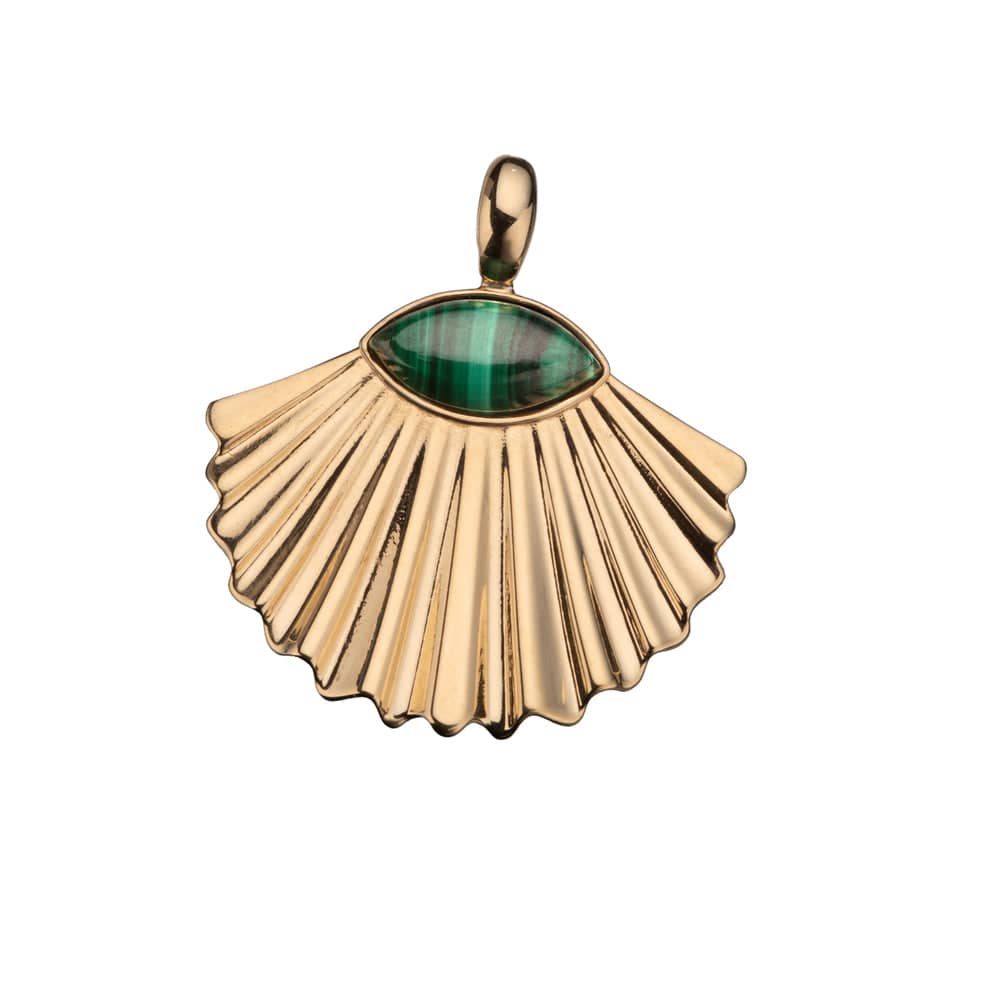 Jennifer Zeuner Rowe Charm 18k Yellow Gold Plated Silver