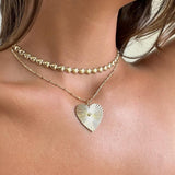 Jennifer Zeuner Jewelry Sheldon Necklace gold vermeil