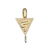 Jennifer Zeuner Shiloh Charm 18K Gold Plated Brass