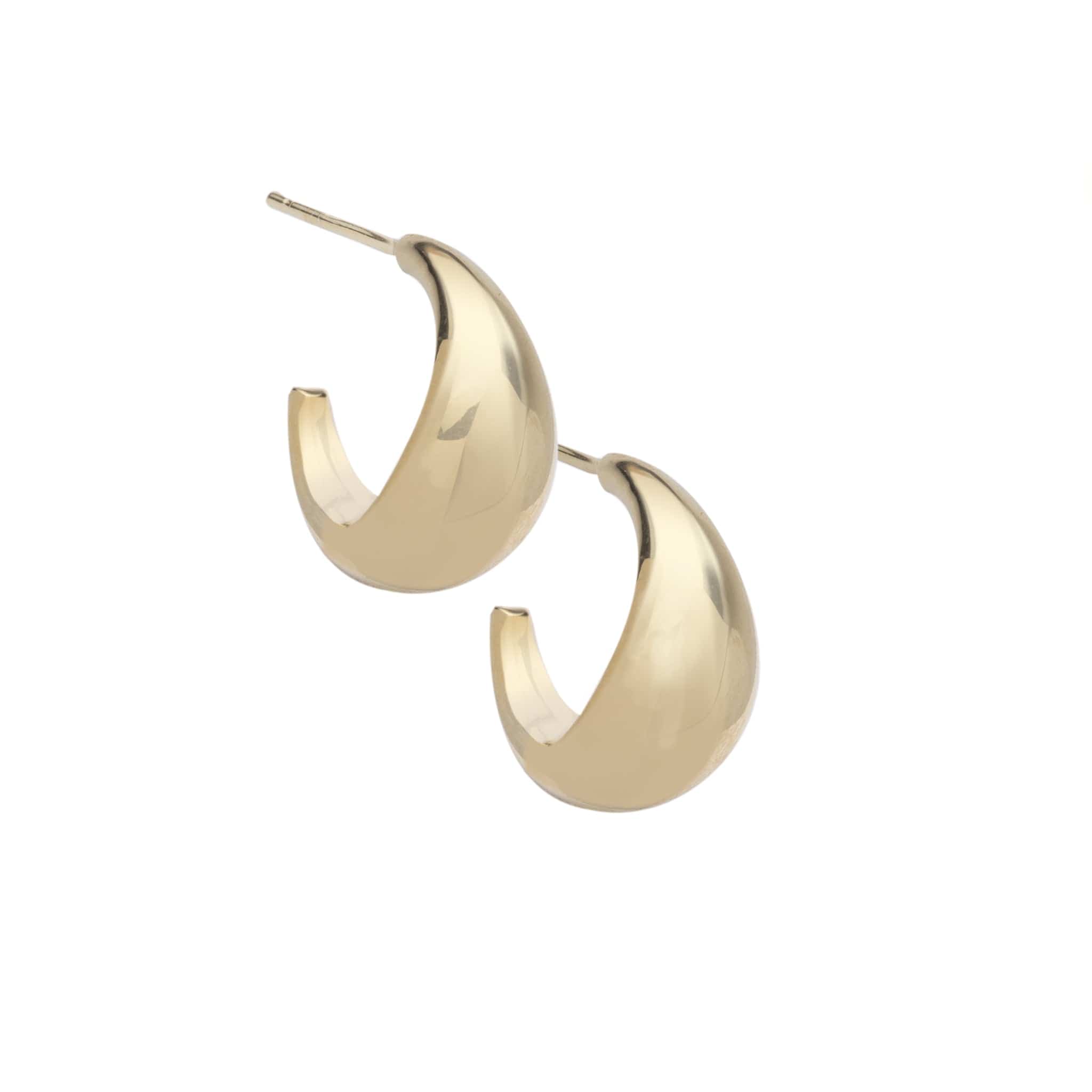 Jennifer Zeuner Jewelry Shira 1/2" Hoops