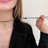 Jennifer Zeuner Talbot Long 18k Yellow Gold Plated Silver