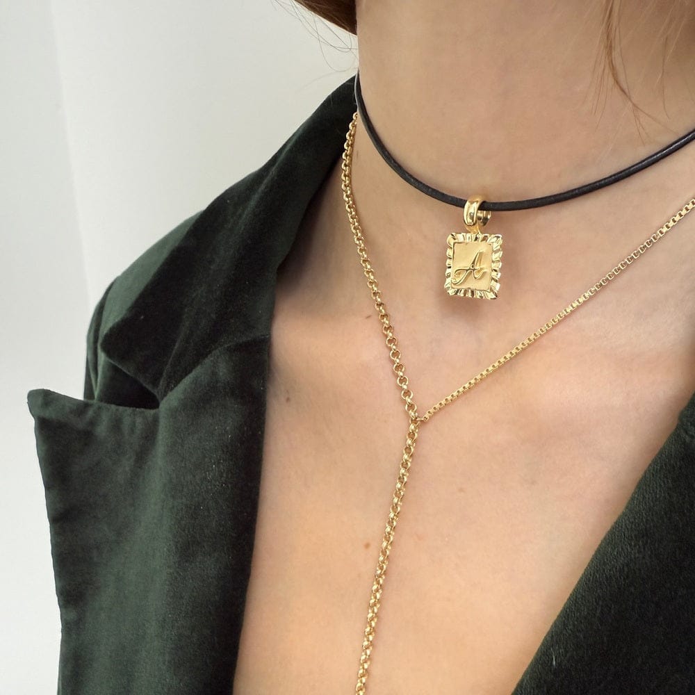 Jennifer Zeuner Talbot Short 18k Yellow Gold Plated Silver