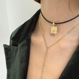 Jennifer Zeuner Talbot Short 18k Yellow Gold Plated Silver