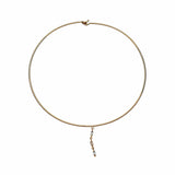 Jennifer Zeuner Jewelry Tanya Choker gold vermeil