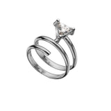 Jennifer Zeuner Teagan Ring Sterling silver / 3