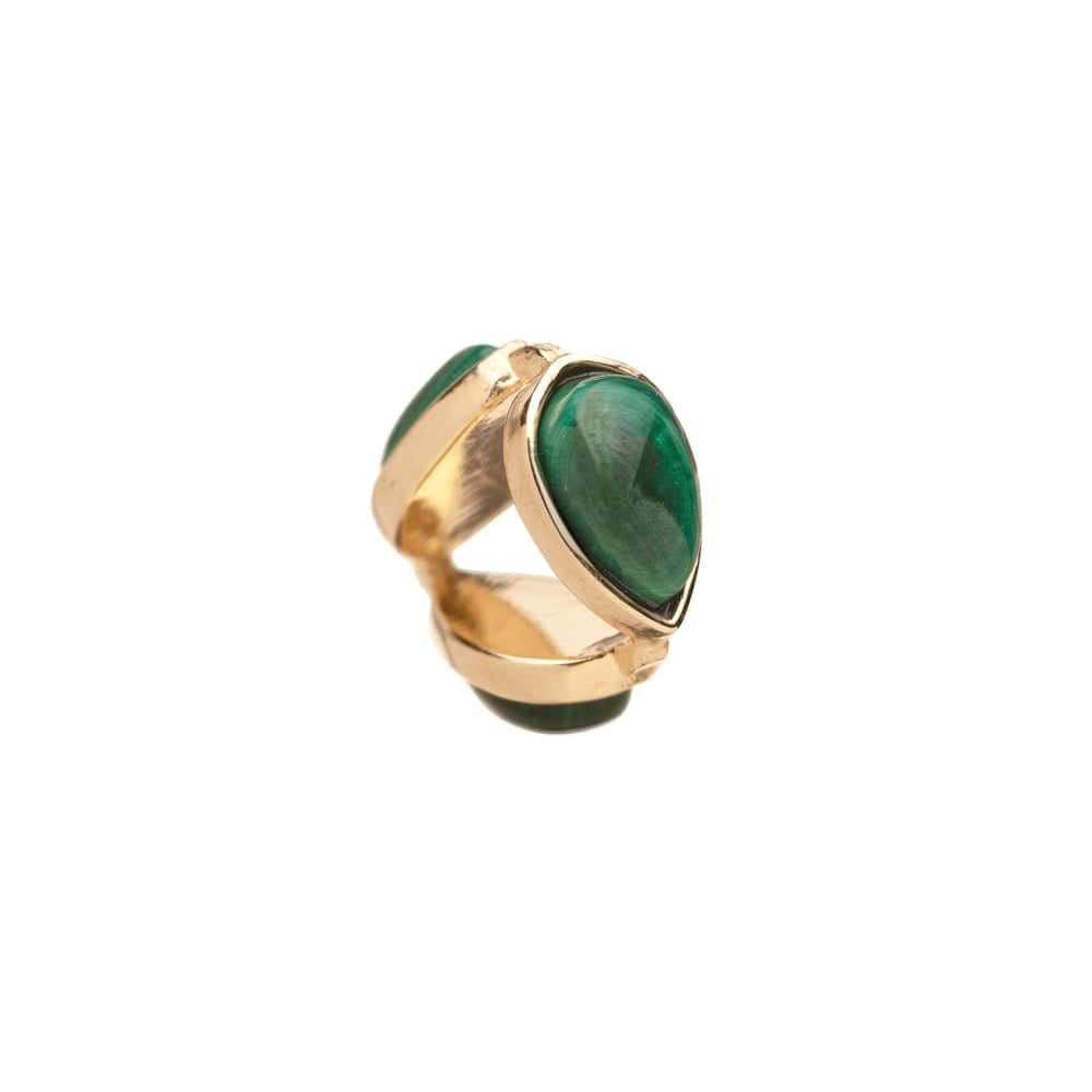 Jennifer Zeuner Ty Spacer 18k Yellow Gold Plated Silver