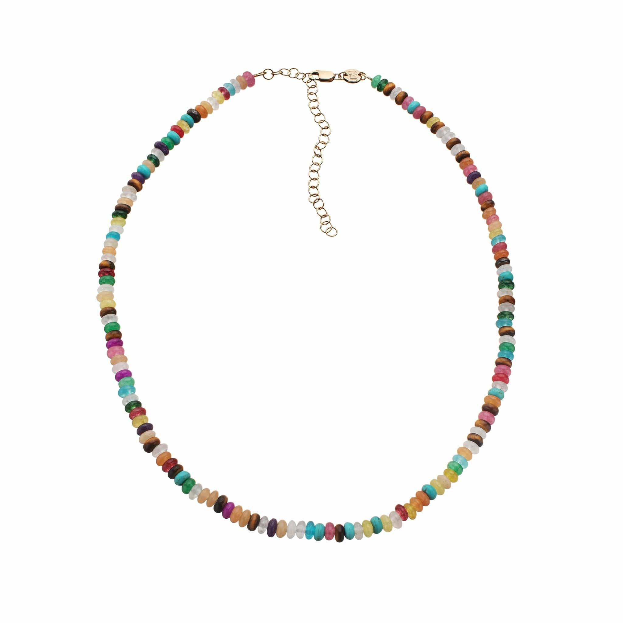 Jennifer Zeuner Jewelry Uma Necklace gold vermeil