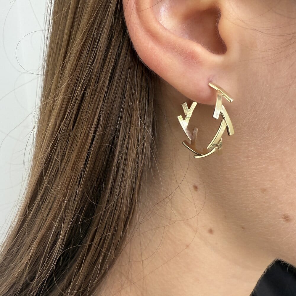 Jennifer Zeuner Venus 1" Hoops