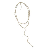 Jennifer Zeuner Vivian Necklace 18k Yellow Gold Plated Silver