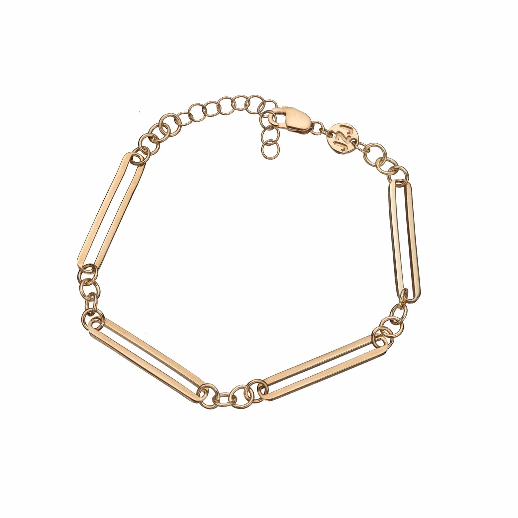 Jennifer Zeuner Jewelry Zadie Bracelet gold vermeil