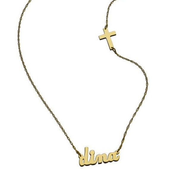 Jennifer Zeuner Jewelry Abigail Cross Necklace