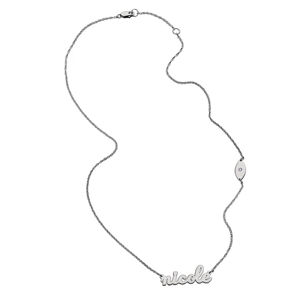 Jennifer Zeuner Jewelry Abigail Eye Necklace