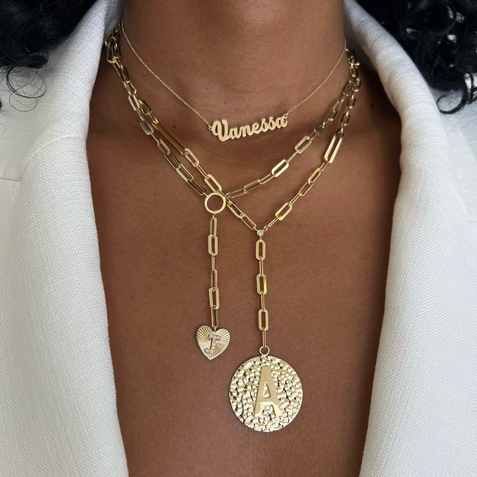 Jennifer Zeuner Jewelry Andie 14k Lariat