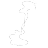 Jennifer Zeuner Jewelry Bertha Bodychain sterling silver