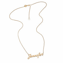 Jennifer Zeuner Jewelry Betty Necklace 14k yellow gold