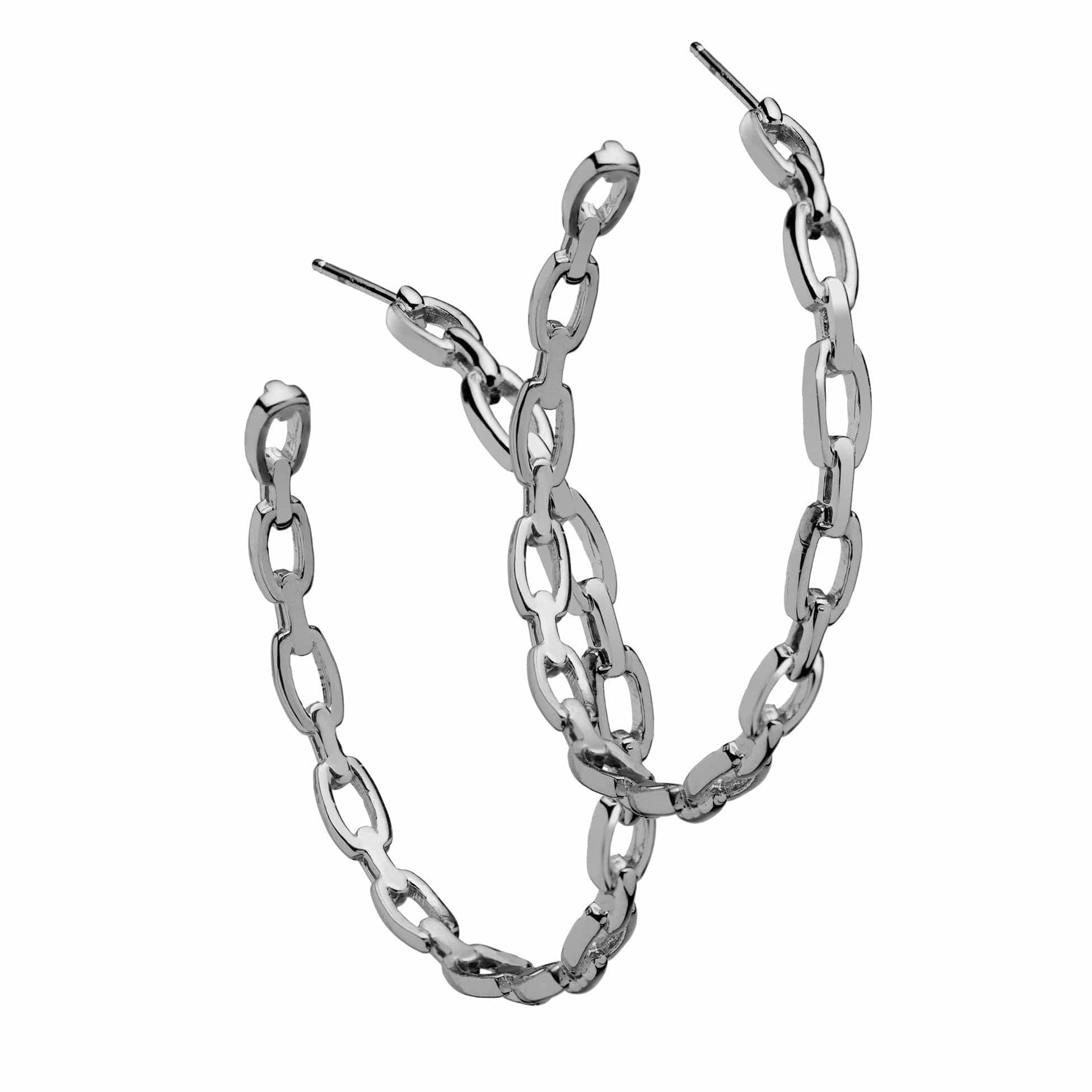 Jennifer Zeuner Jewelry Carmine 2" Hoops