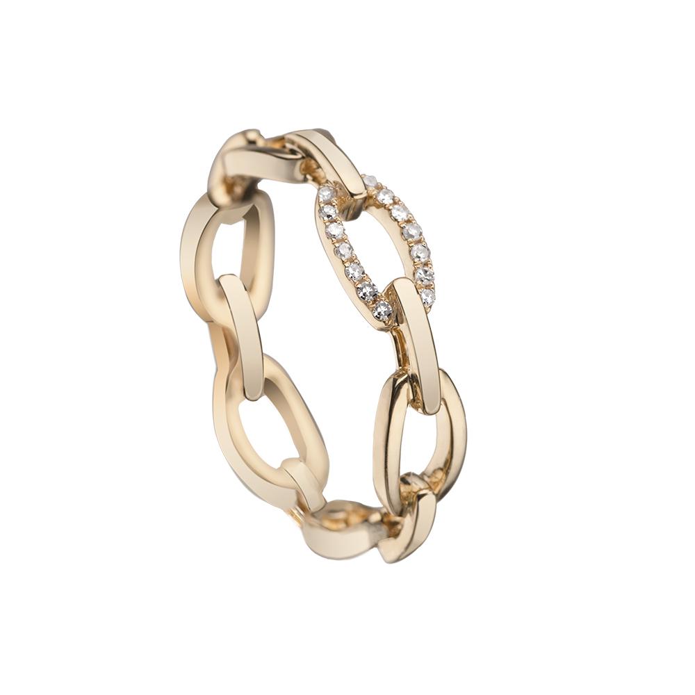Jennifer Zeuner Jewelry Carmine Pave 14k Ring