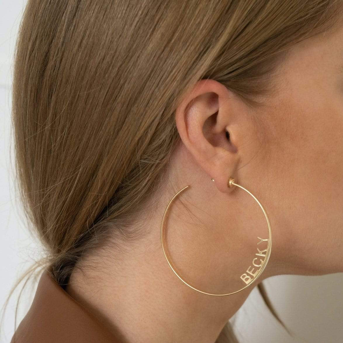 Jennifer Zeuner Jewelry Ciara 2.5" Hoops