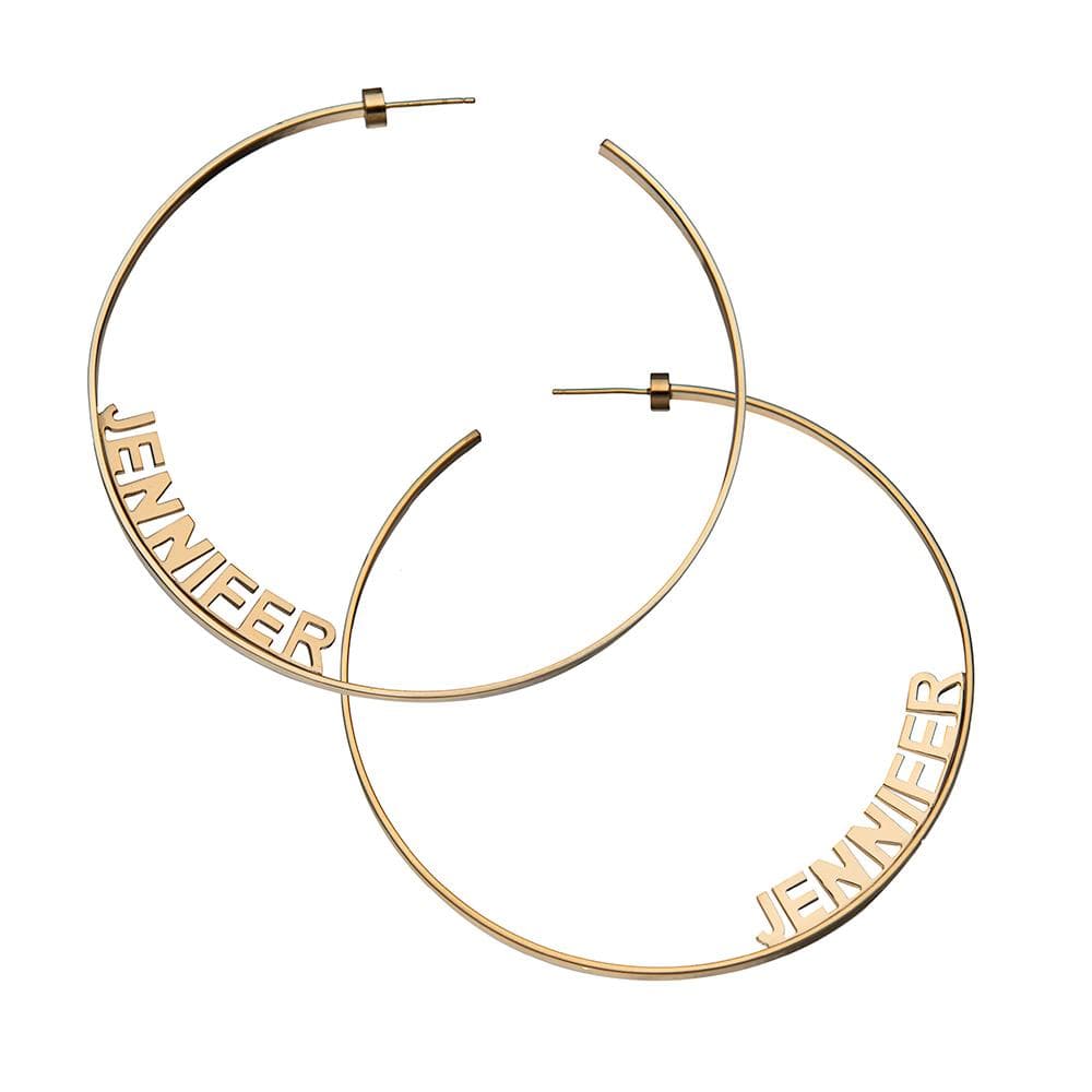 Jennifer Zeuner Jewelry Ciara 2.5" Hoops