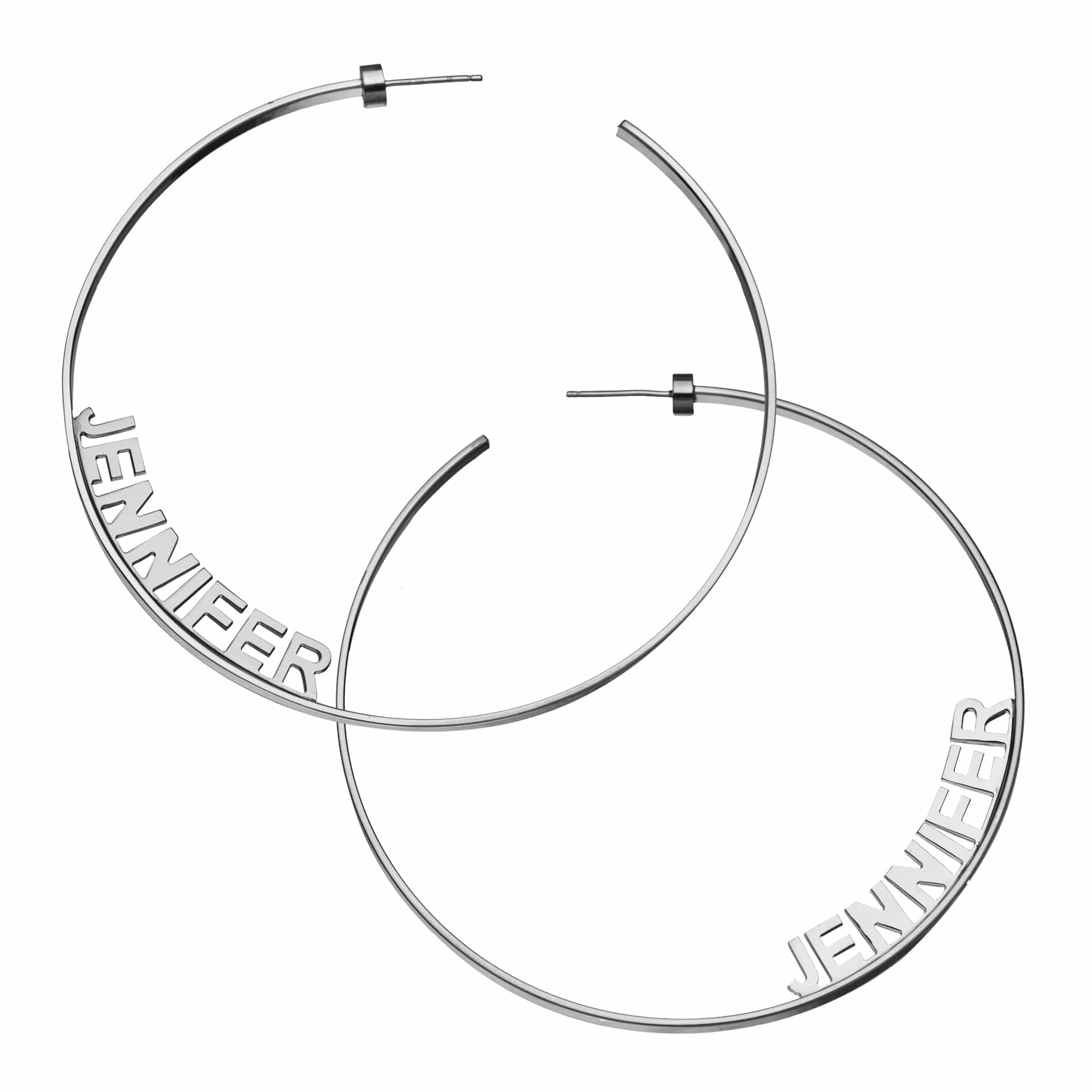 Jennifer Zeuner Jewelry Ciara 2.5" Hoops
