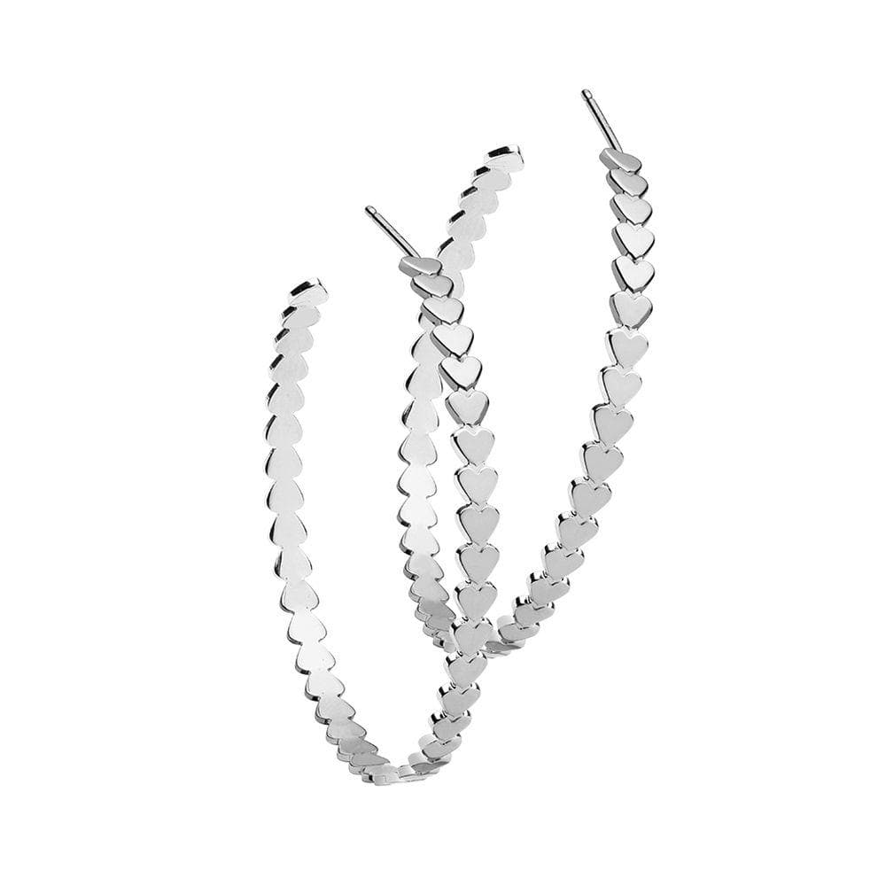 Jennifer Zeuner Jewelry Drea 2" Hoops